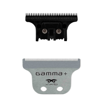 Gamma+ - SET-Gamma+ Fixed Steel X-Pro Classic Blade + The One DLC Cutting Blade (Trimmer)