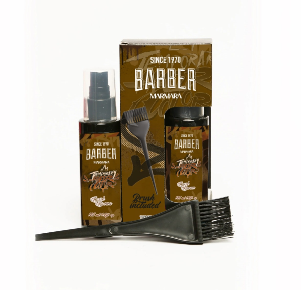 MARMARA BARBER - TEMPORARY HAIR COLOR 125 ML (Dark Brown, Black)