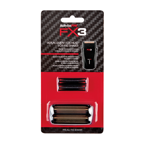 BaBylissPRO - X3 Collection Double Foil Shaver (Black)