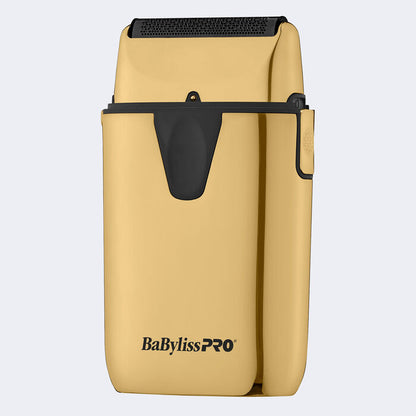BabylissPRO - LimitedFX Holiday Prepack Gold Trimmer - UV Double Foil Shaver