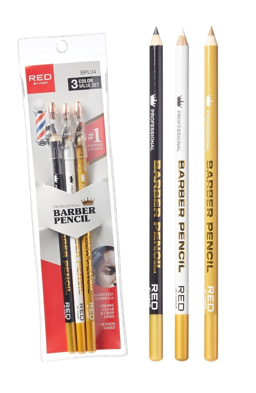 Red By Kiss - Professional Barber Pencil (3 Color Set)