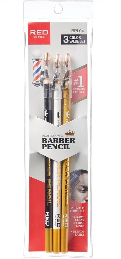 Red By Kiss - Professional Barber Pencil (3 Color Set)