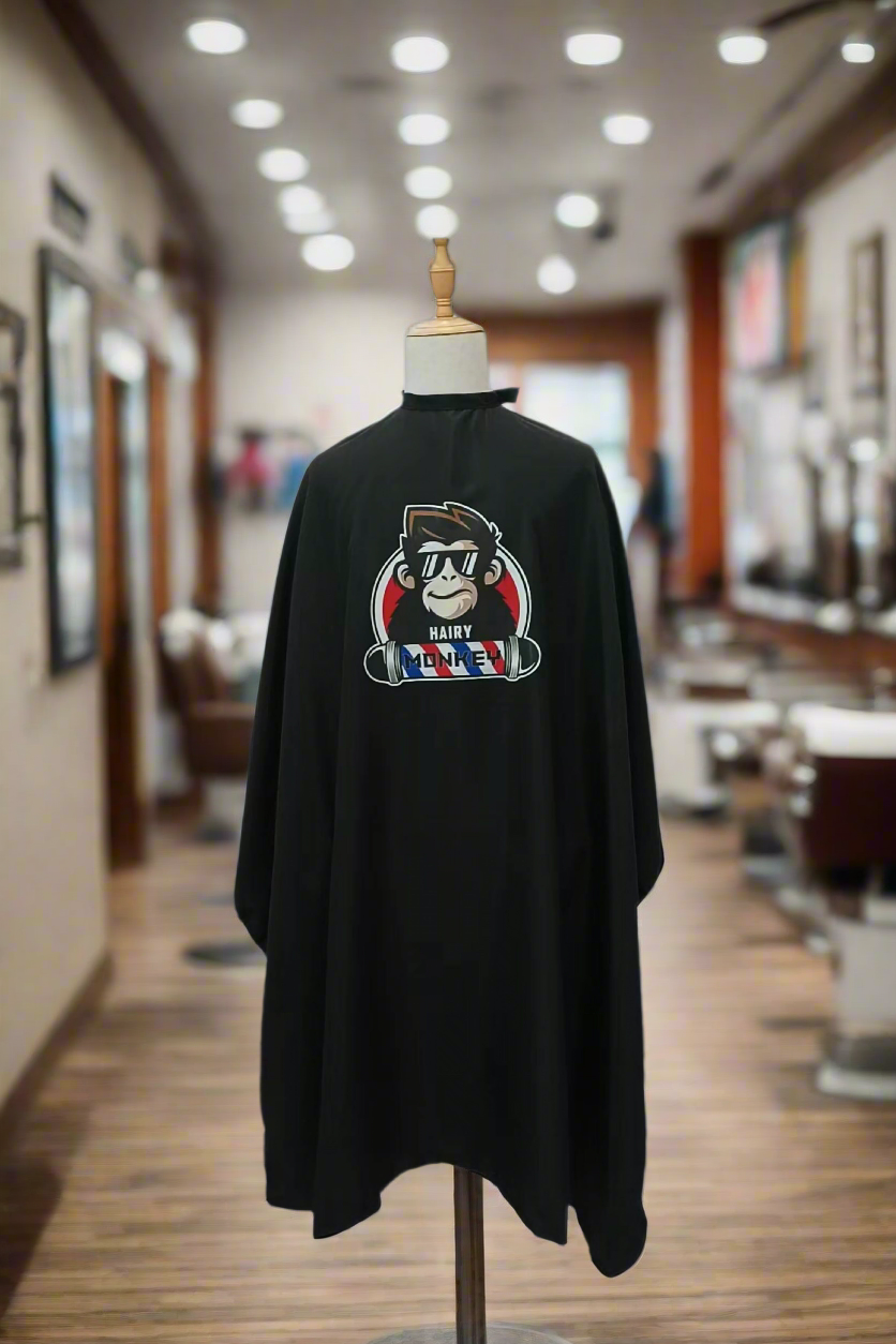 Hairy Monkey Barber Cape