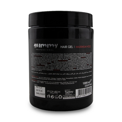 Gummy - Hair Gel Maximum Hold & Extreme Look (35oz)